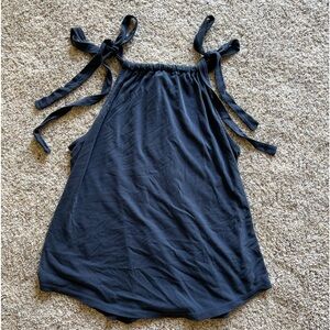 Women’s blue tank top blouse | Size M | Green Envelope